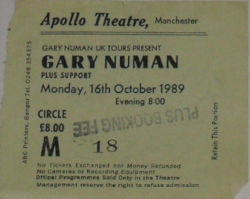 Manchester Apollo Ticket